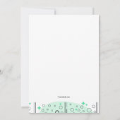 ホッケー誕生日 招待状 (裏面)