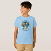 ホッケー選手の兄弟 Tシャツ (正面フル)