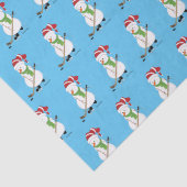 ホッケー雪だるまクリスマス 薄葉紙 (詳細)