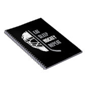 ホッケー キッズ クリスマス プレゼント アイデア ノートブック (右側)