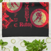 ホッケー キッチンタオル (折り畳み)