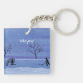 ホッケー キーホルダー (裏面)