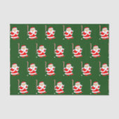 ホッケー クリスマス ティシューペーパー 薄葉紙 (正面)