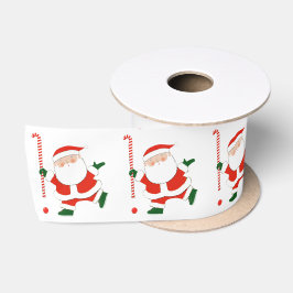ホッケー クリスマス ホリデー サテンリボン