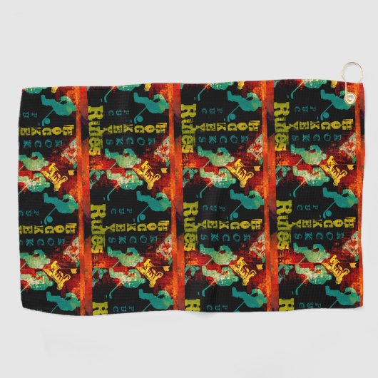 ホッケー ゴルフタオル (横)