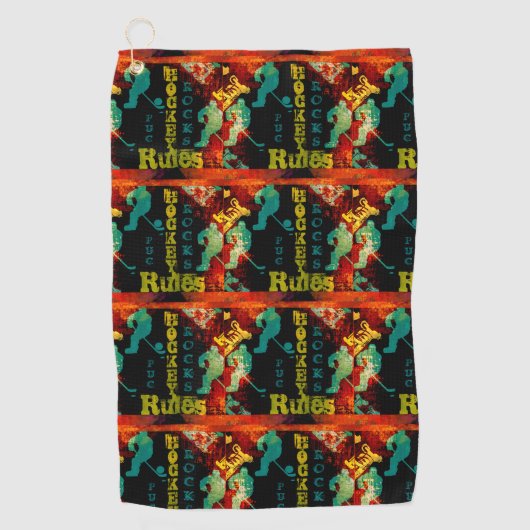 ホッケー ゴルフタオル (正面)