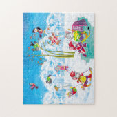 ホッケー ジグソーパズル (縦)