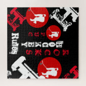 ホッケー ジグソーパズル (横)