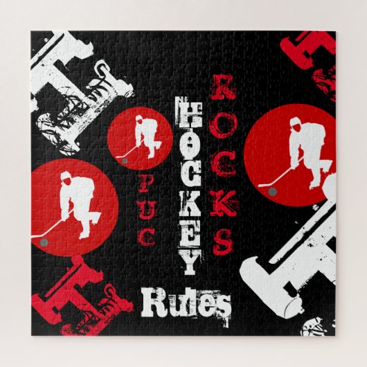 ホッケー ジグソーパズル (縦)