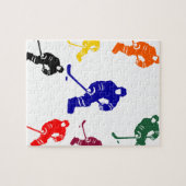 ホッケー ジグソーパズル (横)