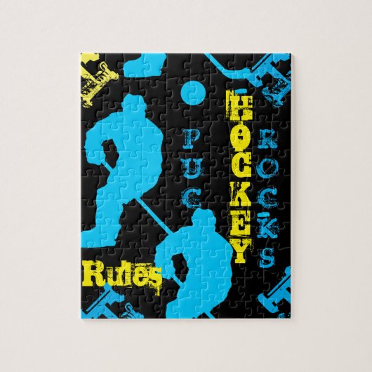 ホッケー ジグソーパズル (縦)