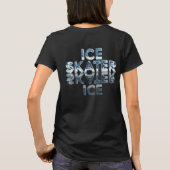 ホッケー スケーター スコアカード付き - Tシャツ & スウェーター (裏面)