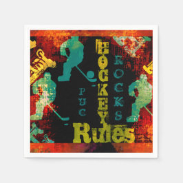 ホッケー スタンダードカクテルナプキン