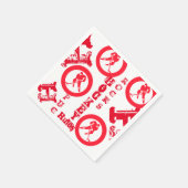 ホッケー スタンダードカクテルナプキン (角)