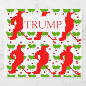 ホッケー スパークリングワインラベル (シングルラベル)