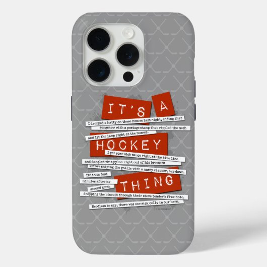 ホッケー スラング iPhone 5 ケース Case-Mate iPhoneケース (裏面)