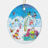 ホッケー セラミックオーナメント (左)