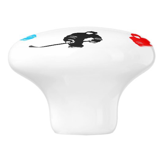 ホッケー セラミックノブ (側面)