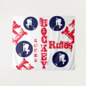 ホッケー タペストリー (正面(横))