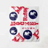 ホッケー タペストリー (正面)