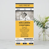 ホッケー チケット 結婚式招待状 招待状 (スタンド正面)