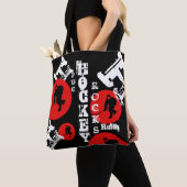 ホッケー トートバッグ (クローズアップ)