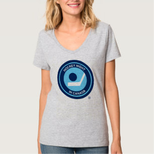 ホッケー·ナイト·レトロ·ウィメンズTシャツ Tシャツ