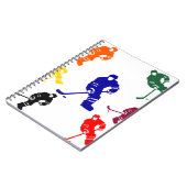 ホッケー ノートブック (左側)