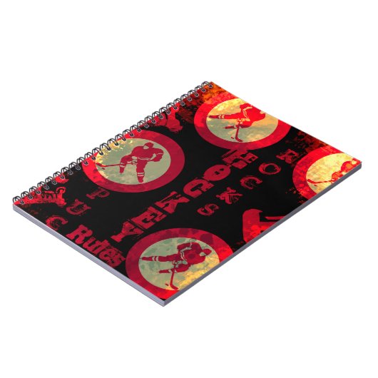 ホッケー ノートブック (左側)