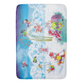 ホッケー バスマット (正面縦)