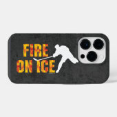ホッケー ファイア オン アイス Case-Mate iPhoneケース iPhone 14 Proケース (裏面横)