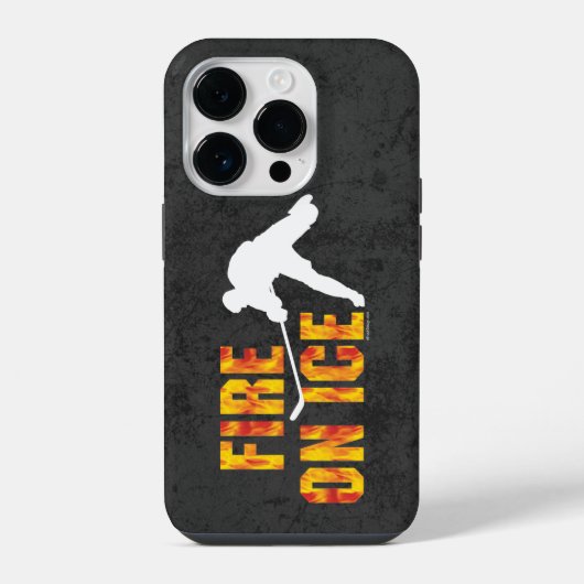 ホッケー ファイア オン アイス Case-Mate iPhoneケース iPhone 14 Proケース (裏面)