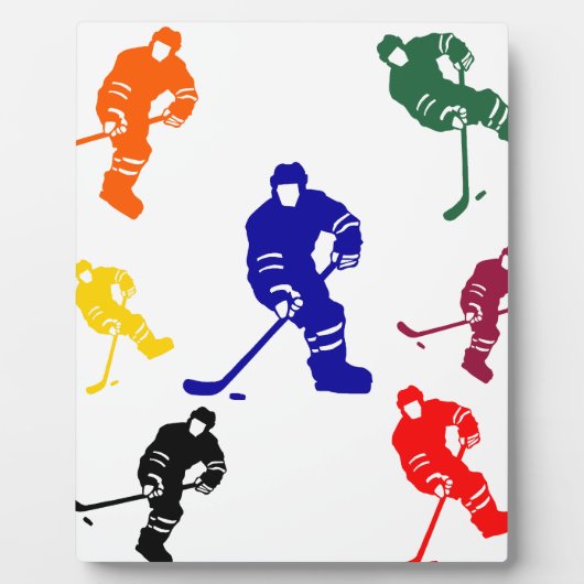 ホッケー フォトプラーク (正面)