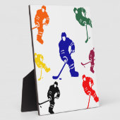 ホッケー フォトプラーク (側面)