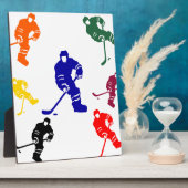 ホッケー フォトプラーク (側面)