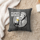 ホッケー·プレイオフ·ビアード クッション (ブランケット)