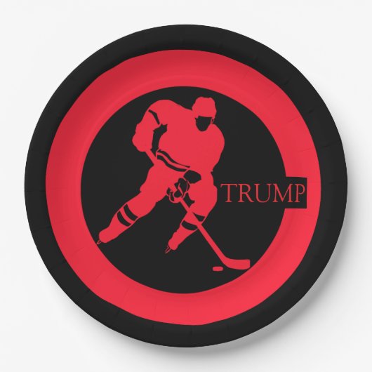 ホッケー ペーパープレート (正面)