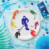 ホッケー ペーパープレート (パーティー)