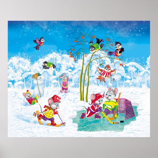 ホッケー ポスター (正面)