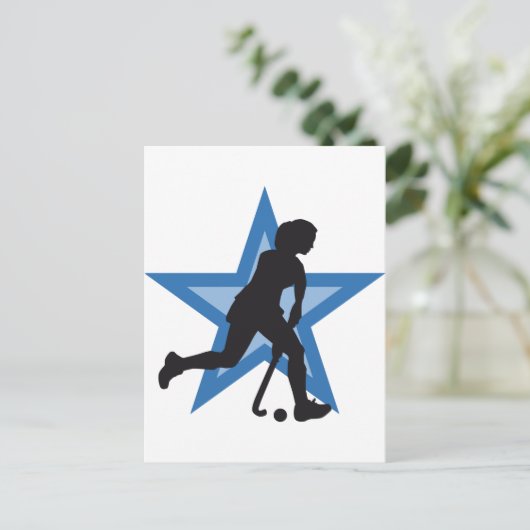 ホッケー ポストカード (スタンド正面)