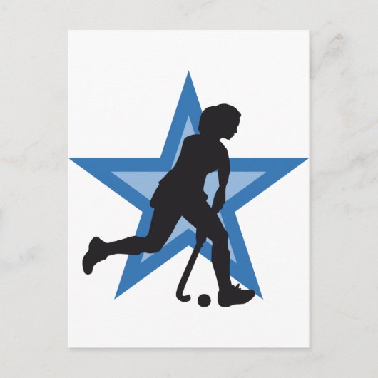 ホッケー ポストカード (正面)