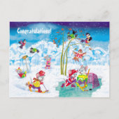 ホッケー ポストカード (正面)