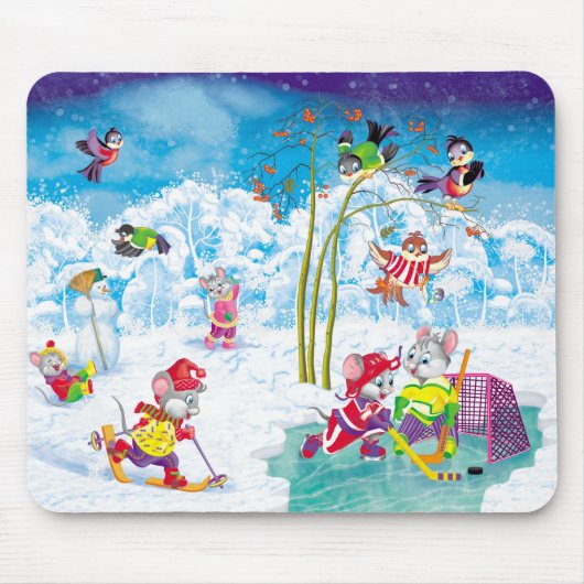 ホッケー マウスパッド (正面)