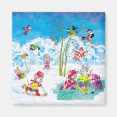 ホッケー マグネット (正面)