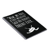 ホッケー ママ ギフト キッズ パパ 祖父 祖母 ノートブック (右側)