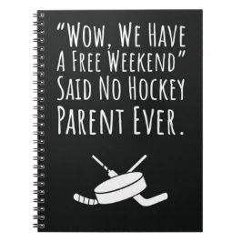 ホッケー ママ ギフト キッズ パパ 祖父 祖母 ノートブック