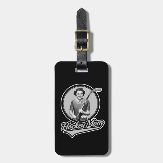 ホッケー・マム ラゲッジタグ (正面縦)