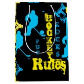 ホッケー ミディアムペーパーバッグ (正面)