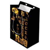 ホッケー ミディアムペーパーバッグ (正面アングル)
