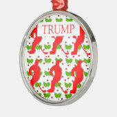 ホッケー メタルオーナメント (左)